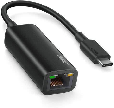 Aukey Adaptador Usb C A Ethernet Gigabit Rj45 Negro Cb A30 — Aukey