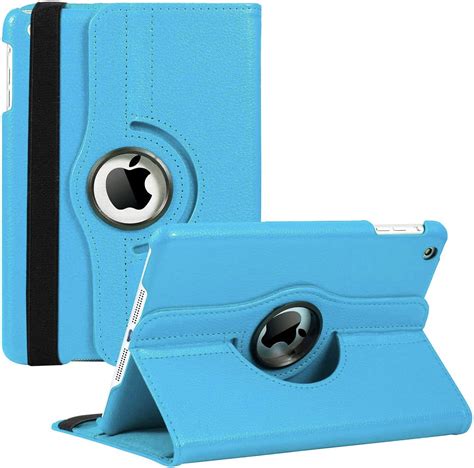 iPad Mini 1/2/3 Case - 360 Degree Rotating Stand Case Cover with Auto ...