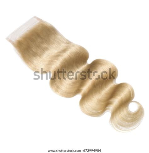 Blonde Body Wave Hair Closure Images Stock Photos Vectors Shutterstock