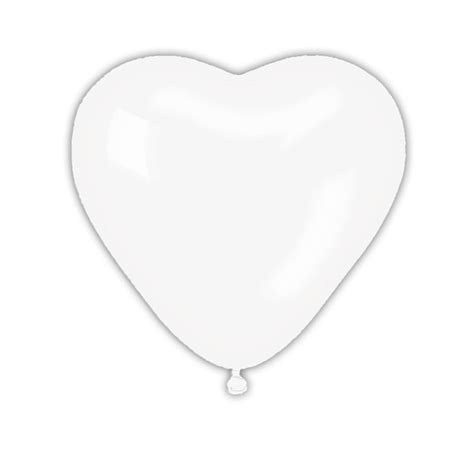 Ballons Latex Naturel C Ur Cm Blanc