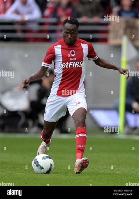 Antwerp Michel Ange Balikwisha Of Royal Antwerp Fc During The Pro