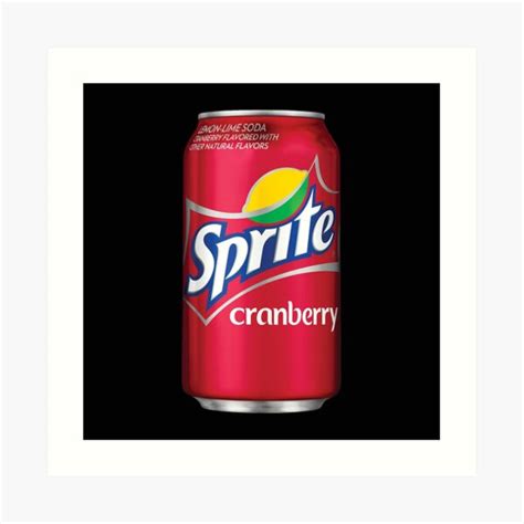 Sprite Cranberry Wall Art | Redbubble