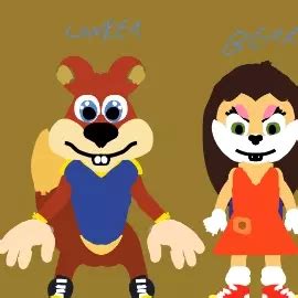 Conker and Berri Concept by GabrieleTheMan on Newgrounds