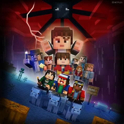 Stranger Things Llega A Minecraft Con Un Nuevo Pack De Skins