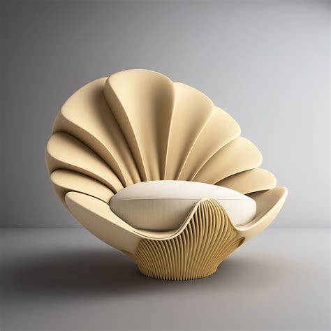 Seashell Armchair Unique And Modern Furniture Design