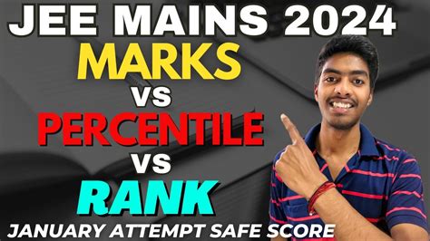 Jee Mains Marks Vs Percentile Vs Rank Kalie Marilin