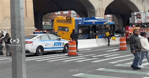 MTA Bus Crashes In Queens After Driver Has Medical Episode NYPD