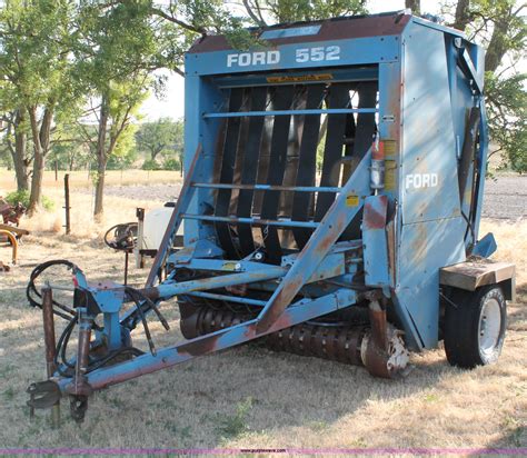 Ford 552 Round Baler In Jetmore Ks Item L9893 Sold Purple Wave