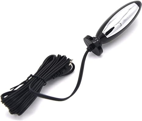 SeLgurFos Elektrischer Schock Analvibrator silikon Analplug Elektroschock Zubehör Anal Trainer