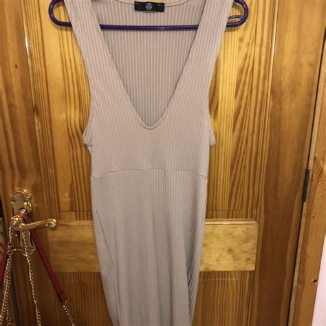 Missguided Nude Length Jumpsuit Worn Once Zara Depop