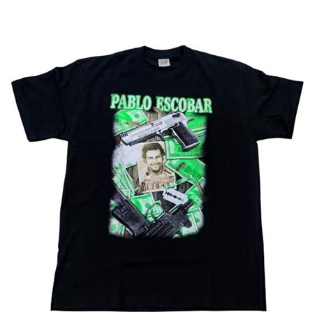 camiseta de pablo escobar dolares | FUEGO VERDE