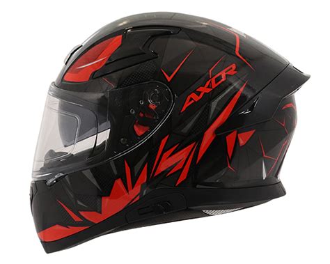 Axor Apex Hunter ISI ECE DOT Certified Full Face Dual Visor Helmet For