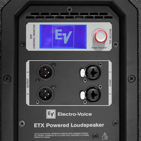 Electro-Voice Pack ETX 12P (la paire) + Caisson de basse ETX 18SP