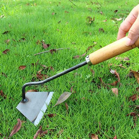 Amazon All Steel Hardened Hollow Hoe Durable Garden Weed Puller