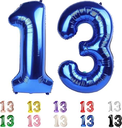 amazoncom  balloons number  balloons  dark blue party