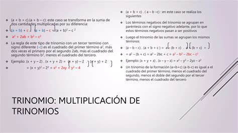 Expresiones Algebraicas Y Productos Notable Pptx Descarga Gratuita