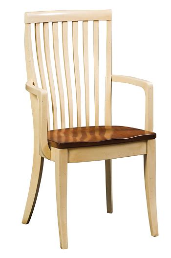 Lorille Wood Arm Chair Amish Furniture Connections Amish Furniture Connections