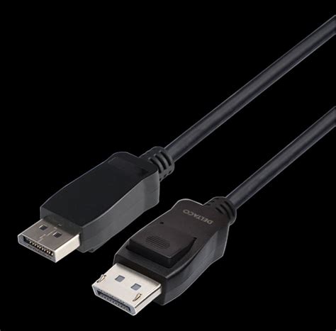 Deltaco Displayport Kaapeli M K Dp Dsc Lszh Musta