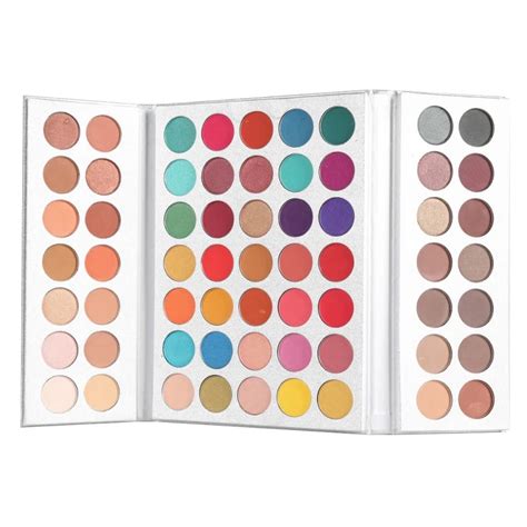 BEAUTY GLAZED 63 Colors Glitter Eyeshadow Pallete Eyes Makeup Matte Eye