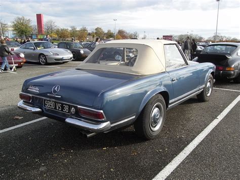 20081109 Lyon Rhône Epoq Auto Mercedes 230 SL 1963 Flickr