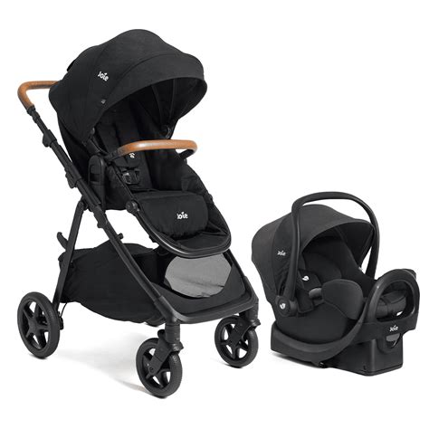 Bebe Conforto E Carrinho - Kit Carrinho + Bebê Conforto + Base Ginger Preto | Completo e Seguro