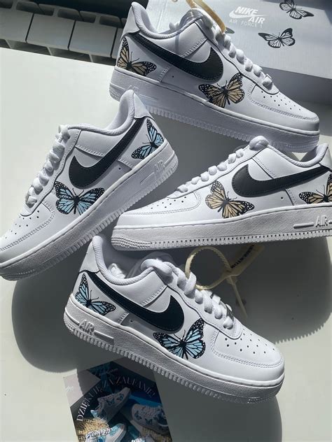 Nike Air Force Butterfly Custom Etsy