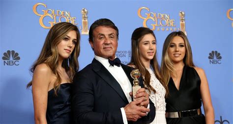 Sylvester Stallone's Three Daughters Make Miss Golden Globes History - Fame10