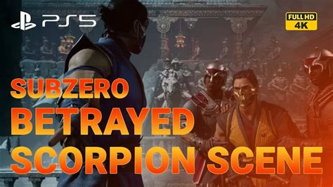 Mortal Kombat 1 Subzero Betrayed Scorpion MK1 PS5 YouTube