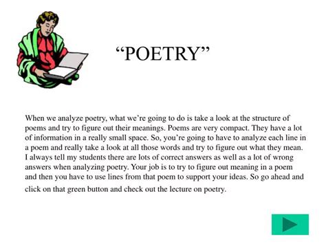 PPT - “POETRY” PowerPoint Presentation, free download - ID:358865 