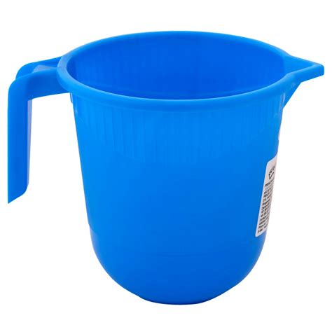 Princeware Blue Plastic Bath Mug L