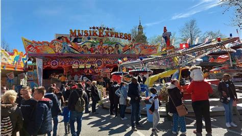 Herford Osterkirmes Volksfest Auf Der Freiheit Youtube