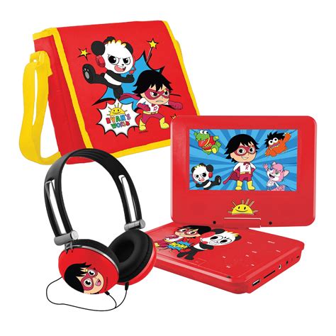 Ryan's World 7" Portable DVD Player with Matching Headphones and ...