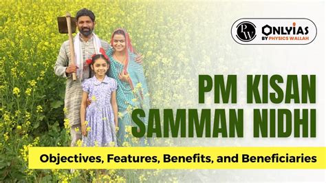 Pm Kisan Samman Nidhi Objectives Features Benefits And