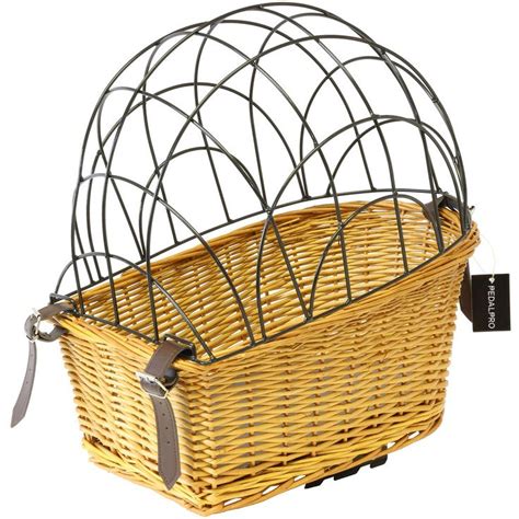 Pedalpro Wicker Basket Cage Removable Metal Frame Fastens To Basket To