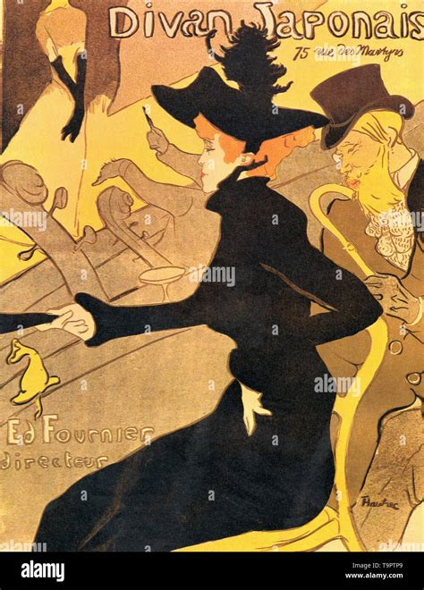 Henri De Toulouse Lautrec Divan Japonais Stock Photo Alamy