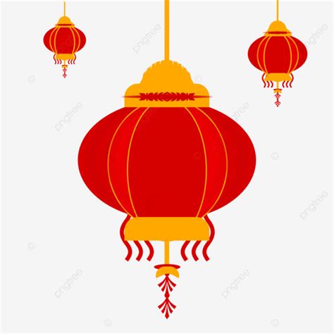 Chinese Lantern Chinese New Year Lantern Png Transparent Clipart