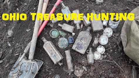 Ohio Treasure Hunting Digging Old Bottles Antique Archaeology Adventure