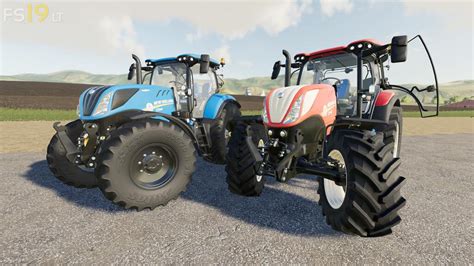 New Holland T Series Pack V Fs Mods Farming Simulator Mods