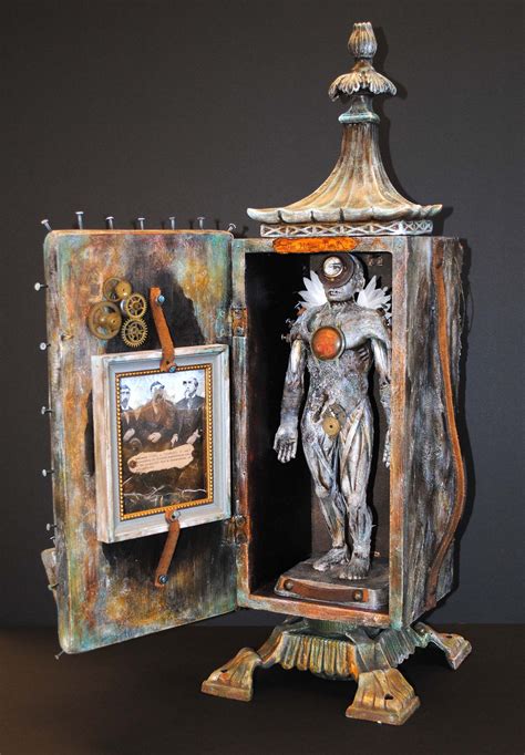 Pin By Chris On Assemblage Art In Shadow Box Art Found Object