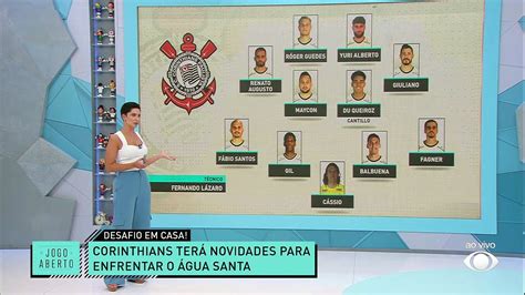 Debate Jogo Aberto Corinthians tem obrigação de vencer o Água Santa