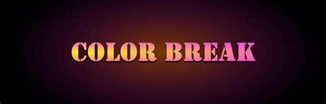 Color Break By Dave Green