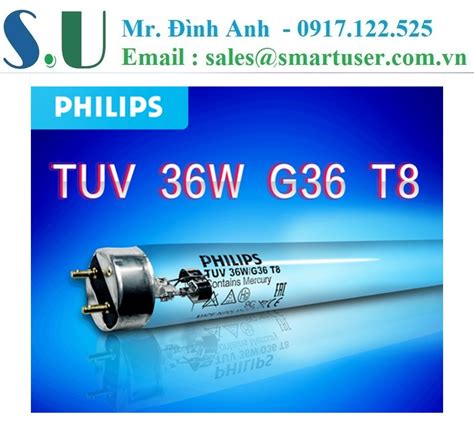 Bóng đèn diệt khuẩn Philips TUV 36W G36 T8 Sutek