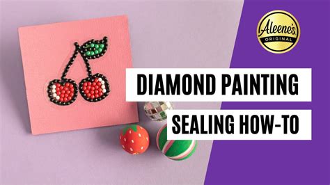 How To Seal A Diamond Painting With Spray Sealer YouTube