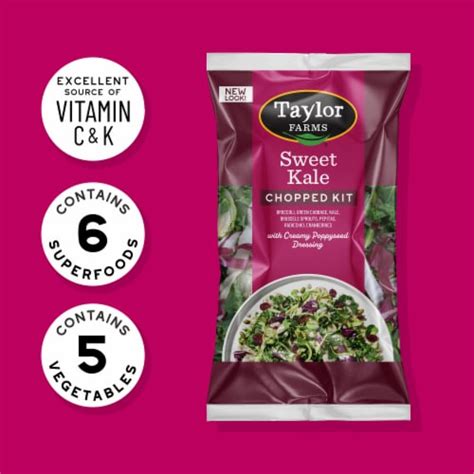 Taylor Farms® Sweet Kale Chopped Salad Kit 12 Oz Kroger