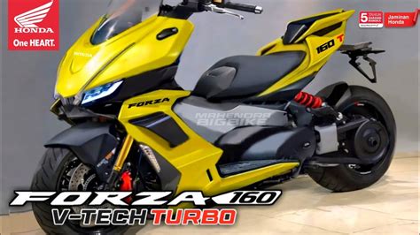 Ini Lawan Nmax Turbo Yang Sebenarnya New Honda Forza Vtech Turbo