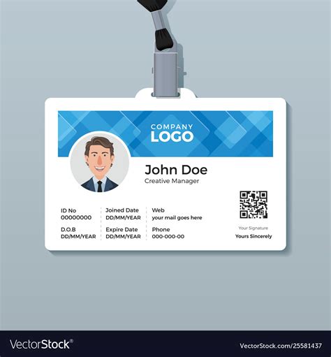 Official Id Card Design