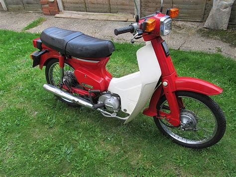 Honda C50 La Fully Auto Twist And Go Moped Scooter