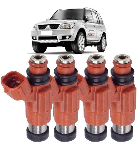 Kit 4 Bico Injetor Mitsubishi Pajero Tr4 Suzuki Vitara Frete grátis