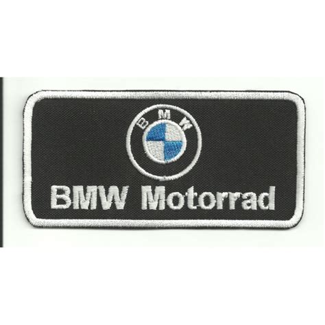 Patch Embroidery BMW MOTORRAD LOGO 10cm X 5cm Embroidery Los Parches