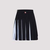 Thom Browne Thigh Lenght Classic Pleated Skirt ShopStyle